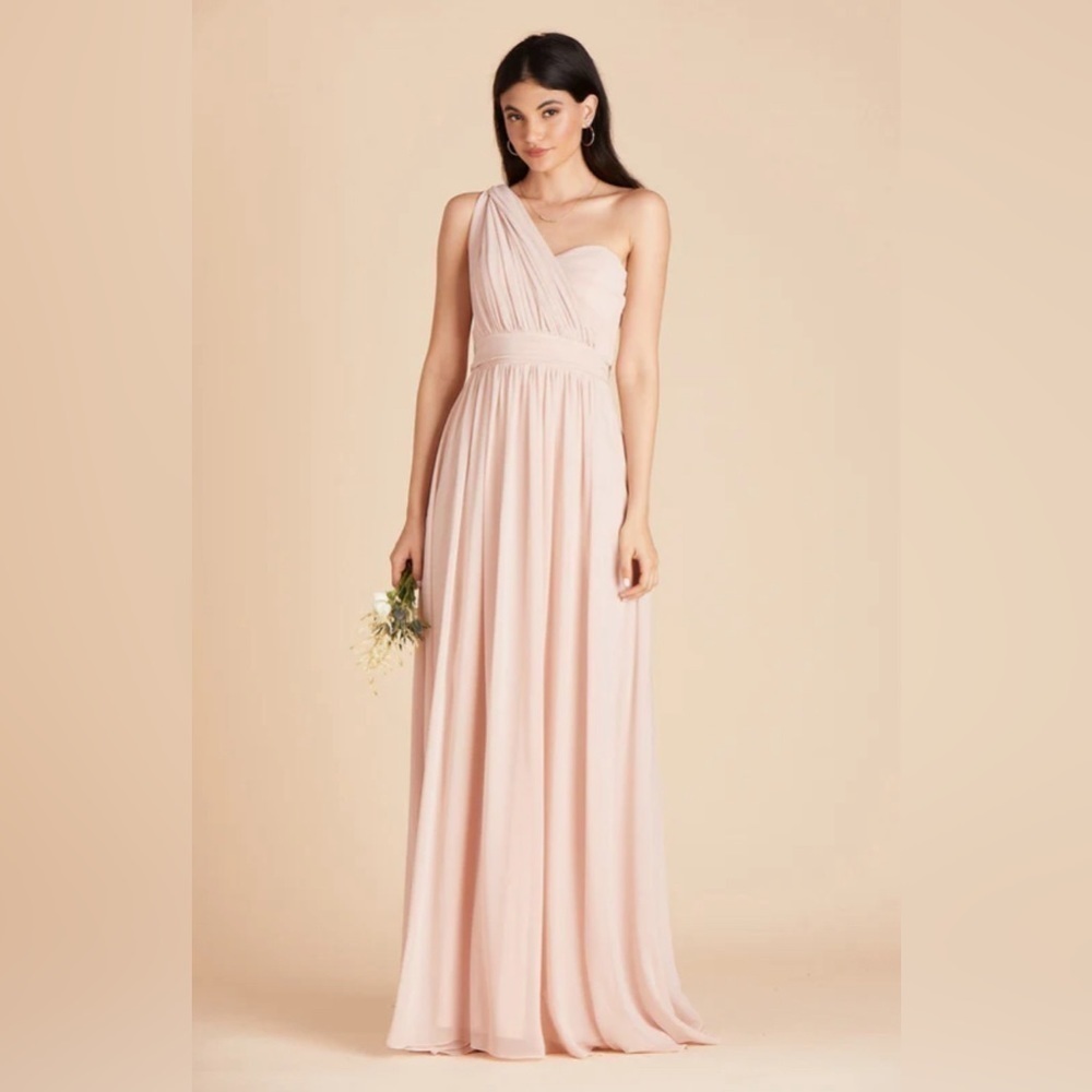 Birdy Grey Grace Convertible Chiffon Pale Blush Dress